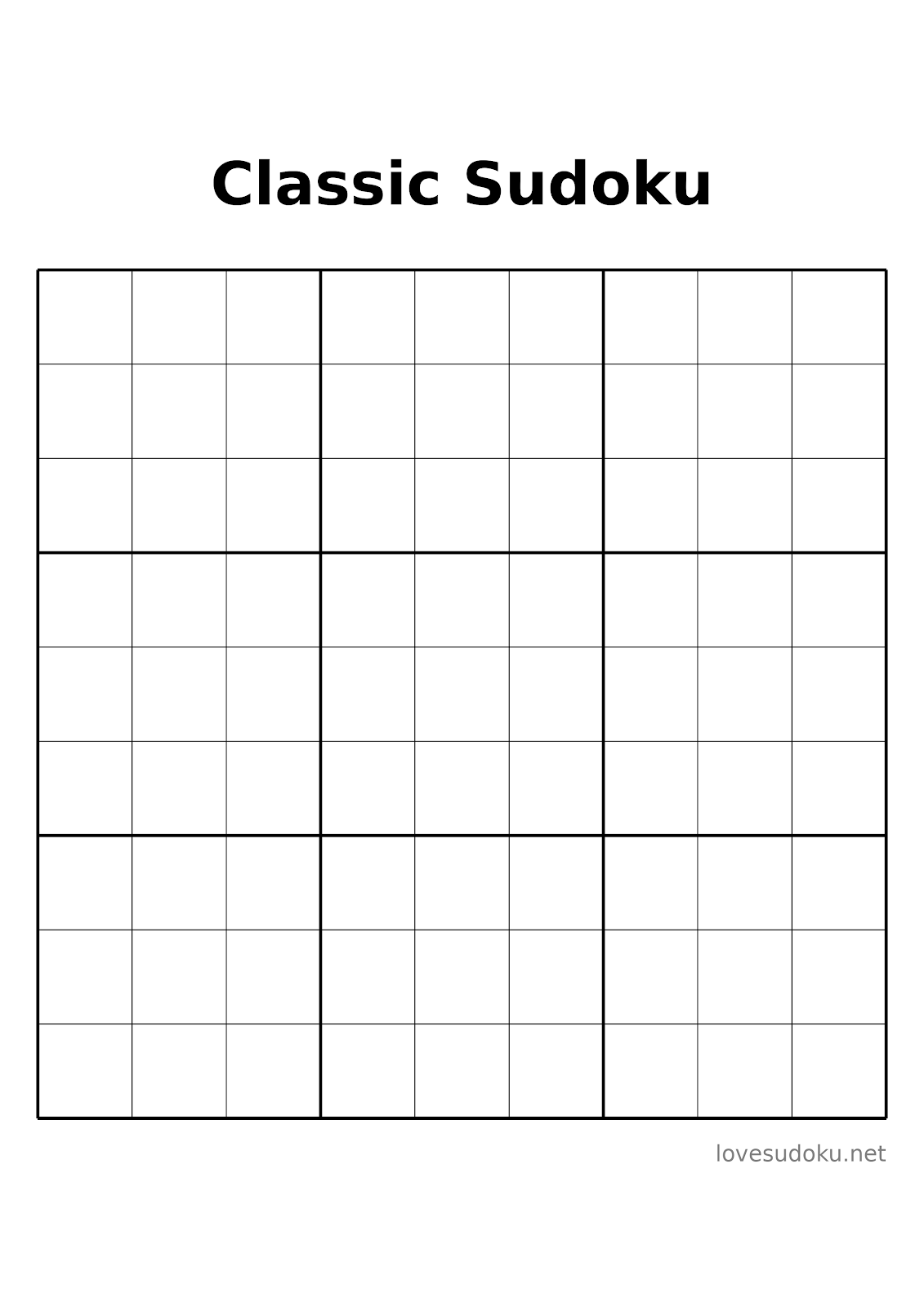 sudoku easy printable